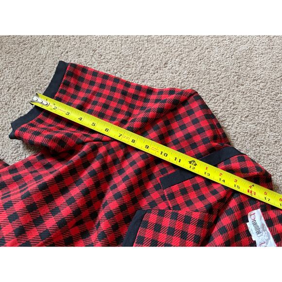 Vintage Blazer Plaid Short Sleeve Old Money Quiet Luxury Buffalo Check Retro - Picture 7 of 7